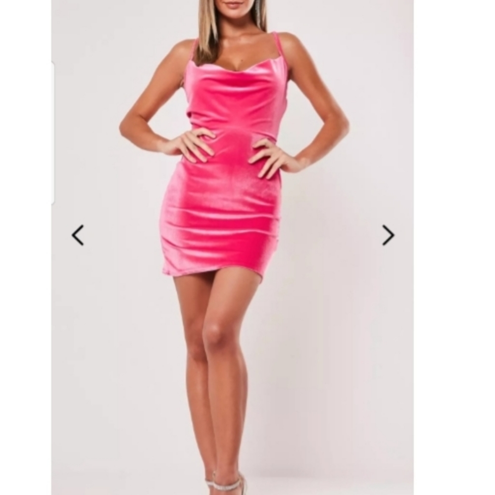Hot pink sexy Dress
